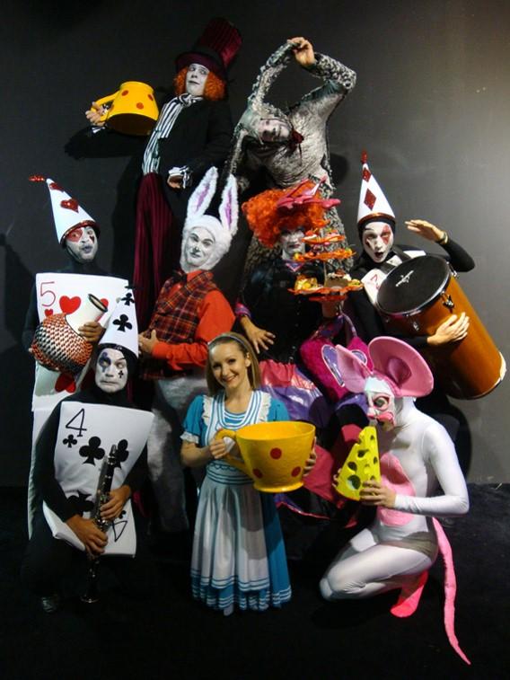 Hire / Book Alice in Wonderland Circus Show | Contraband Events