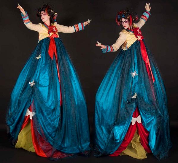 booking agent for dream stiltwalkers
