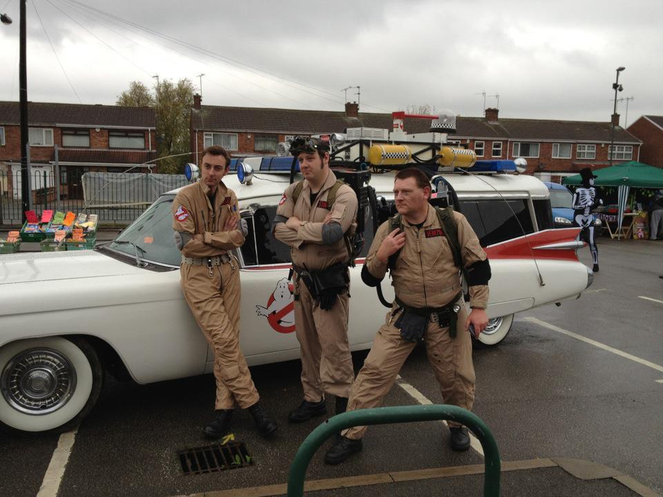 booking agent for british ghostbusters