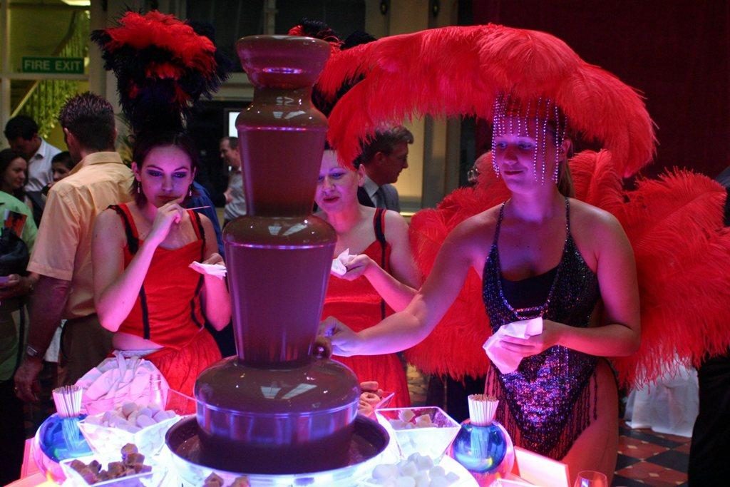 booking agent for the chocolate fountain