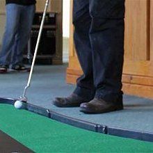 Booking agent for putting simulator