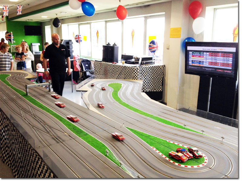 Booking agent for Digital Scalextric