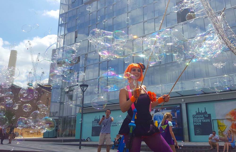 booking agent for bubble love