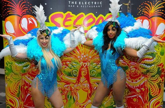 Booking for LED showgirls