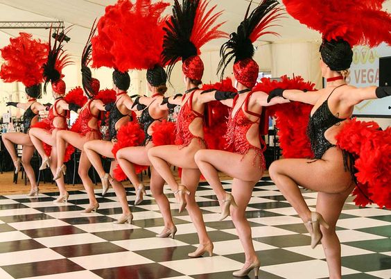 booking agent show girls themed dancers