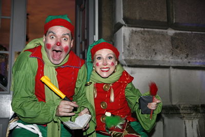 Booking agent for christmas elves