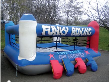 Booking agent for bouncy boxing