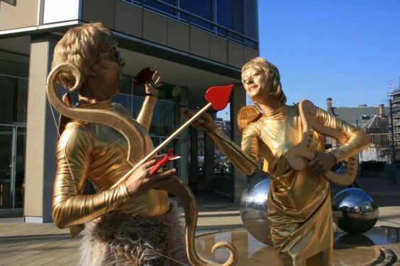 booking for cheeky cupid statues