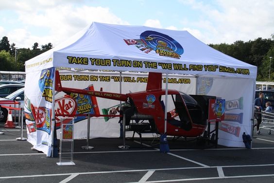 Booking agent for helicopter simulator