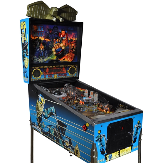 Booking agent for judge dredd pinball machine