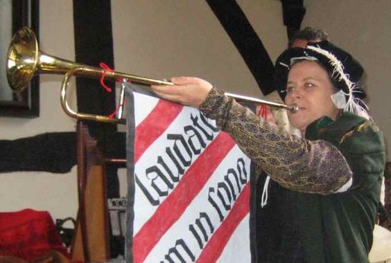 Booking act for medieval performers