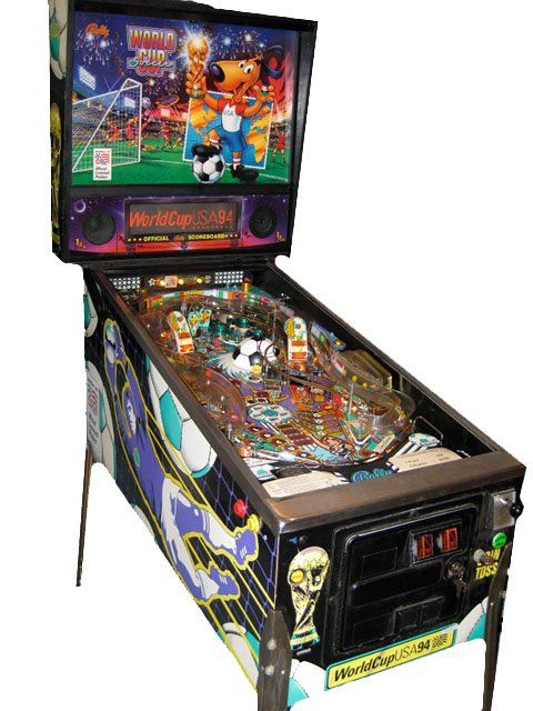 Booking agent for world cup 94 pinball machine