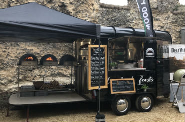 Hire Book Mobile Wood Fired Pizza Delivita Contraband Events